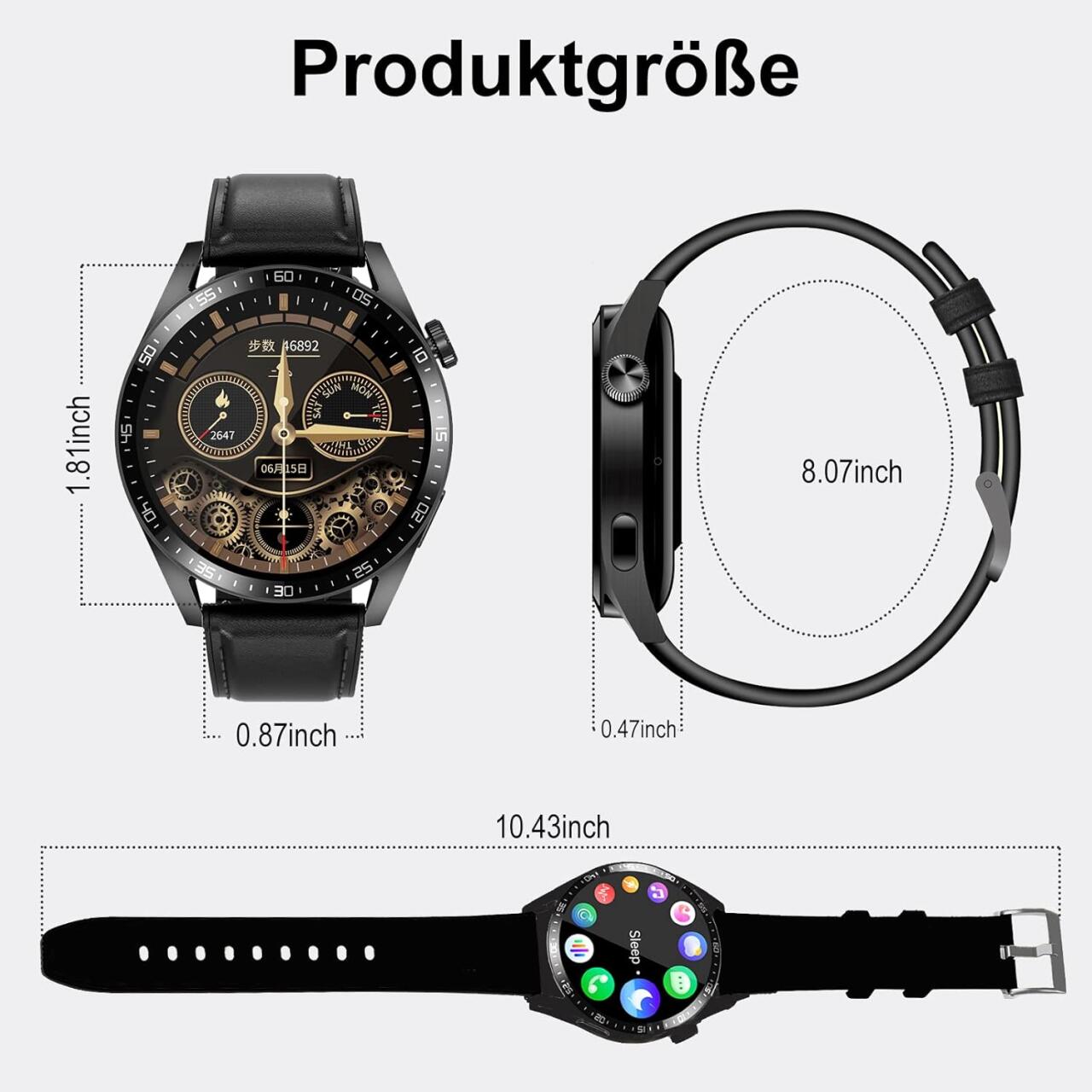 Smartwatch  con Monitor de Salud