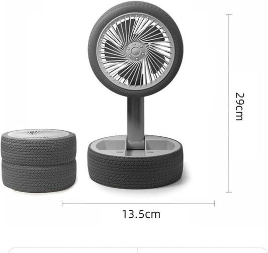 Ventilador Compacto y Plegable de Escritorio